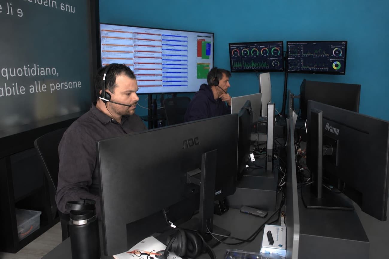 Il reparto help desk di IT Solver